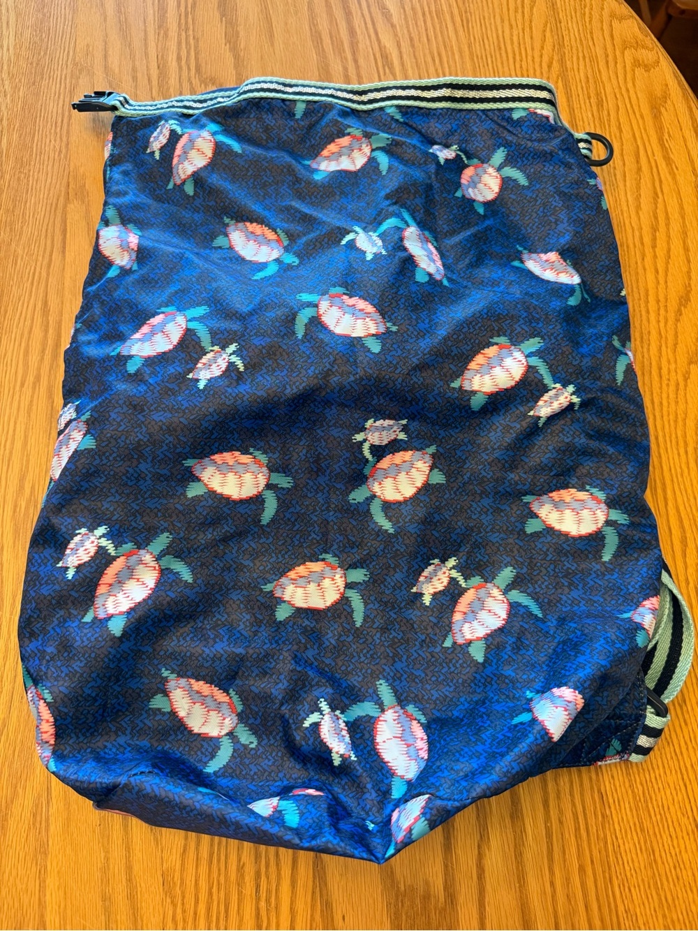 Blue Sea Turtle Vera Bradley Backpack
